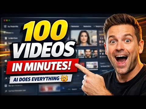 🚀 New AI Video Creation Platform: Create 100s of Videos in Minutes (NO Editing)