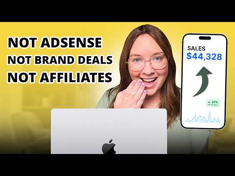 How I make $44,328/mo from YouTube (WITHOUT adsense or brand deals)