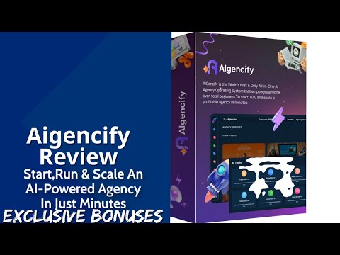 Aigencify Review | Start, Run & Scale An AI-Powered Agency In Just Minutes | Exclusive Bonuses