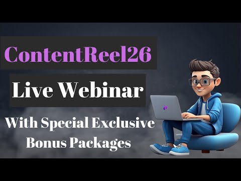ContentReel26 Review Webinar + Demo + OTOs + Bonuses | ContentReel26 Review | ContentReel Review
