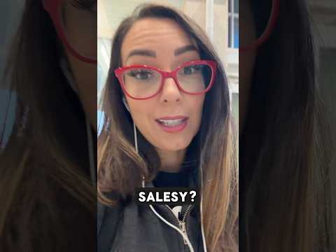 Your “I don’t want to be salesy” era is over