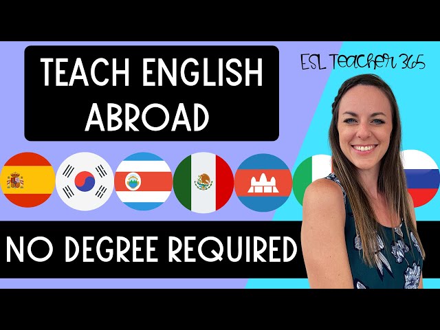 Teach English Abroad No Degree Required – Teach English Abroad with a TEFL