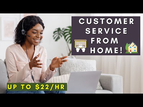 CUSTOMER SERVICE FROM HOME | REMOTE WORK FROM HOME JOBS 2025