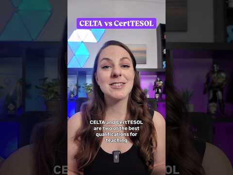 CELTA vs CERTTESOL: Teach English Abroad & Online 🌏 🖥️