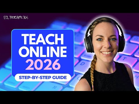 Teach Online Step by Step in 2026