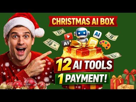 12 AI Tools in ONE Platform Pay Once –No Monthly Fees! | Christmas Box