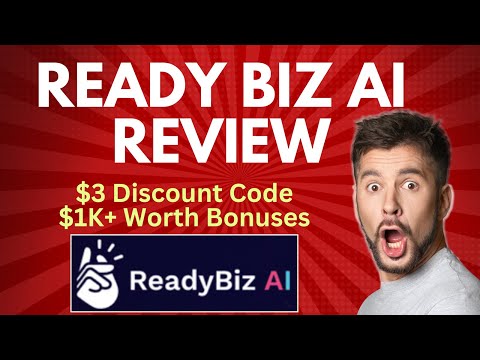 ReadyBiz AI Review | Quick DEMO, $3 Discount Code & Bonus