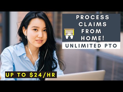 PROCESS CLAIMS FROM HOME | REMOTE WORK FROM HOME JOBS 2025