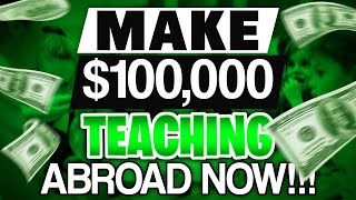 How One Teacher Made $100k a Year Teaching Overseas + Teacher Salary