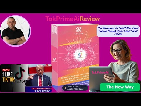 TokPrimeAi Demo Video+Review: The Ultimate AI Tool To Find Hot TikTok Trends And Create Viral Videos