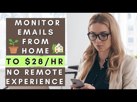 Monitor Emails From Home | No Remote Experience | Remote Work From Home Jobs 2026