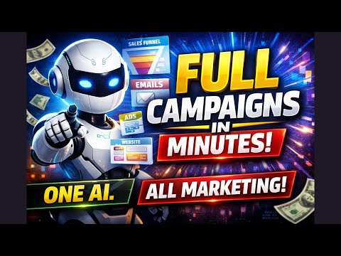 Create FULL Marketing Campaigns in Minutes with AI (All-in-One AI Marketing Platform)