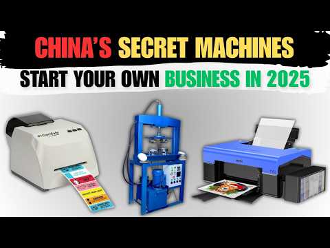 13 Secret Machines Making Ordinary People Rich in 2025  Profitable Business Ideas You Can Start Toda