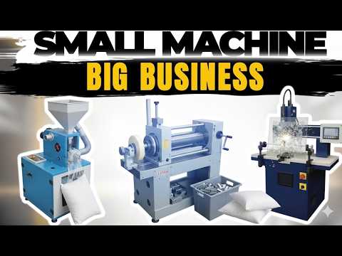 2025 Business Ideas 7 Machines That Make Money with Low Startup Cost