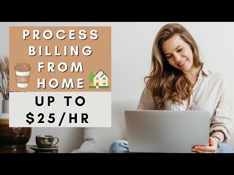 Process Billing From Home | Remote Work From Home Jobs 2026