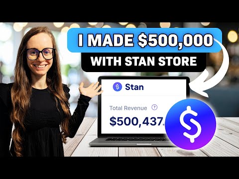Sell Digital Products With Stan Store ($500k Later) Tutorial for Beginners