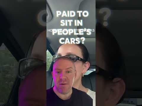Get paid to sit in people cars? #businessideas #homebusiness #smallindustries