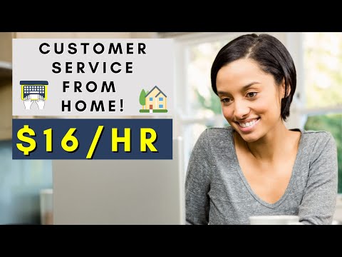 CUSTOMER SERVICE FROM HOME | REMOTE WORK FROM HOME JOBS 2025