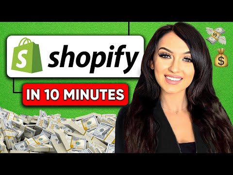 Shopify Tutorial For Beginners 2026 (Build Your Store in 10 Minutes) STEP BY STEP