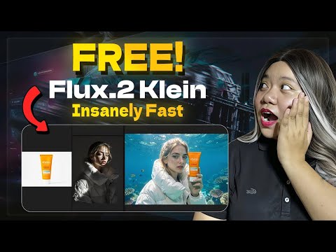 FLUX.2 Klein is here (INSANELY Fast)