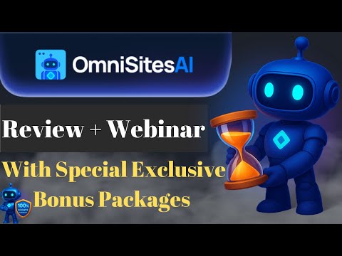 OmniSitesAI Review Webinar + Trainings + Demo + OTOs + Bonuses | OmniSites AI Review