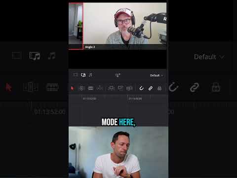 This Feature Cuts Podcast Editing in Half #davinciresolve #shorts #editing