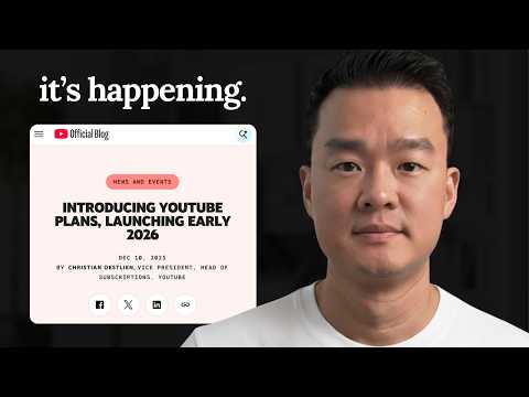 YouTube's BIG changes in 2026 (Here's what will work)