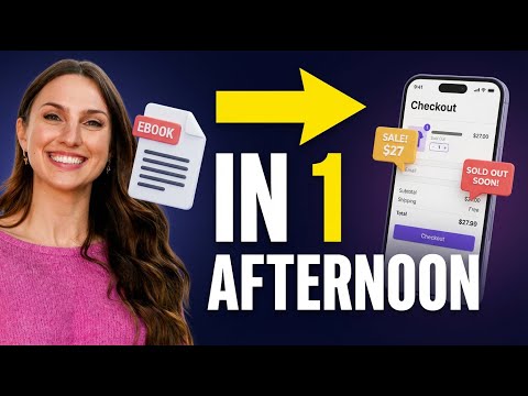 Build Your First Digital Product in One Afternoon Using This Software