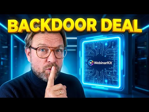 WebinarKit Lifetime Deal – This Backdoor Deal Ends Soon