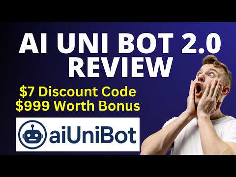 aiUniBot 2.0 Review | How it Works? Watch Complete DEMO