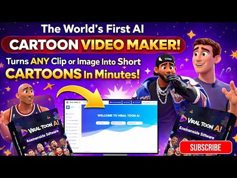 Viral Toon AI Review | World’s First AI Cartoon Video Maker 🤯 Turn Any Video Into Cartoon Shorts