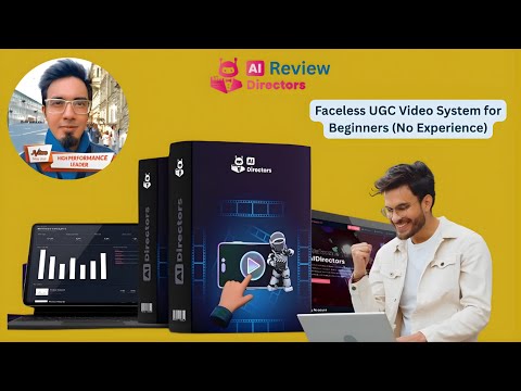 AIDirectors Video+Review: Faceless UGC Video System for Beginners (No Experience)