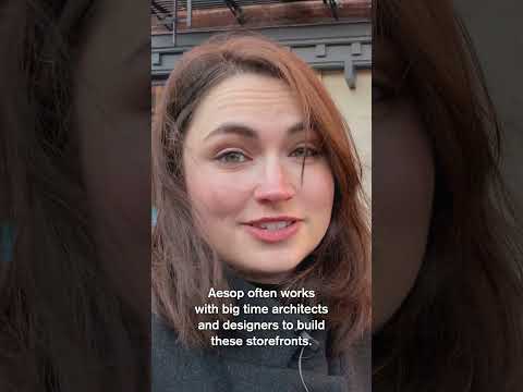 Aesop Stores as the Product