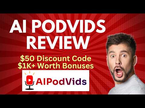 AI PodVids Review | Quick DEMO, $50 Discount Code & Bonus