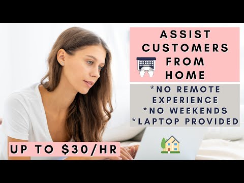 Assist Customers From Home | No Remote Experience | Remote Work From Home Jobs 2026