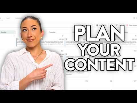 How to Plan 31 Days of Content in 6 Days (Without Burning Out)