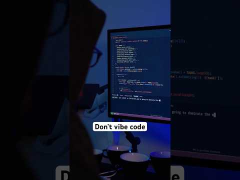 Vibe coders not wanted 🚫