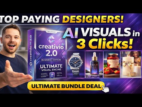Creativio AI 2.0 Bundle Review | AI Product Images & Video That SELL #CreativioAIreview #CreativioAI