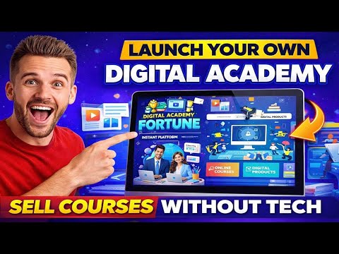Digital Academy Fortune Review–Build & Sell Courses Without Tech Skills #digitalacadamyfortunereview