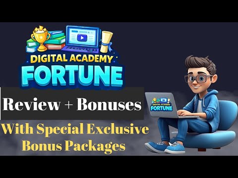Digital Academy Fortune Review + Demo + OTOs (Upgrades) + Bonuses