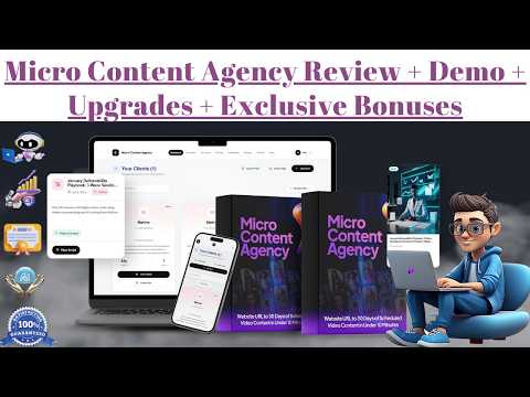 Micro Content Agency Review + Demo + OTOs (Upgrades) + Bundle + Bonuses