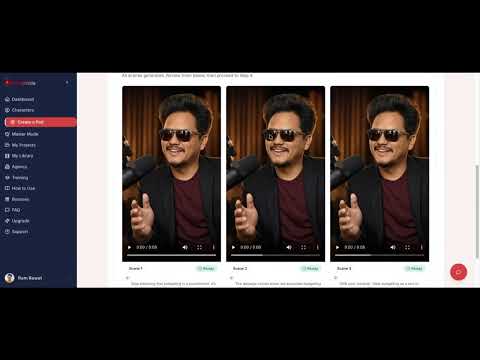 AI PodVids Review & Demo – AI PodVids System By Ram Rawat