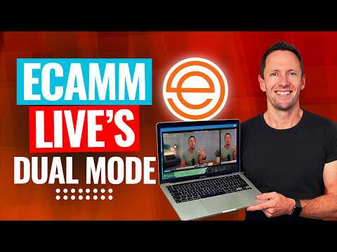 Record Horizontal & Vertical Video AT THE SAME TIME! Ecamm Live