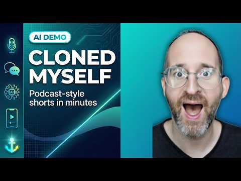 AI PodVids Review – I Cloned Myself for Podcast-Style Shorts
