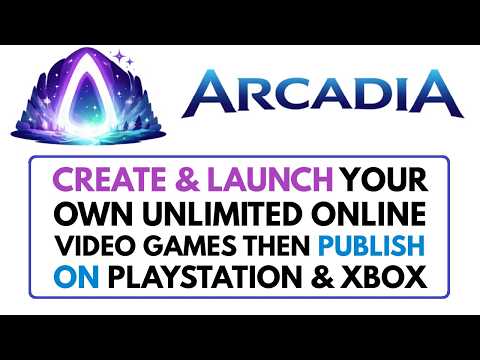 Arcadia Review Demo – Become a PS5 & Xbox Game Publisher in Just 3 Clicks