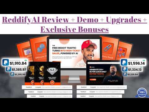 Reddify AI Review Webinar + Demo + OTOs (Upgrades) + Bonuses | ReddifyAI Review