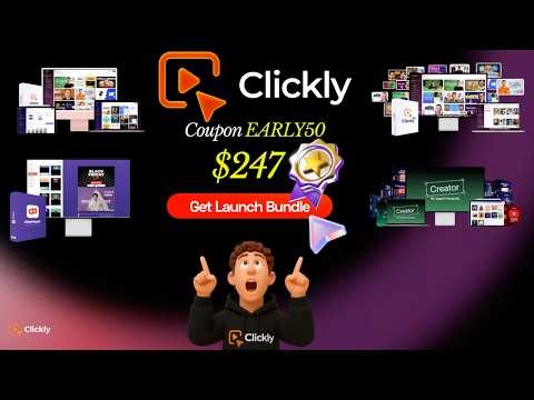 Full Clickly Review + Demo + OTOs (Upgrades) + Bonuses | Clickly AI Review