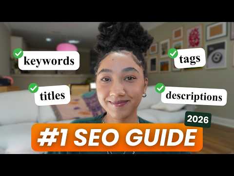 Full Guide to Etsy SEO in 2026 | Keywords, Tags, & Etsy Titles Tutorial