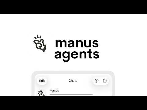 Introducing Manus Agents
