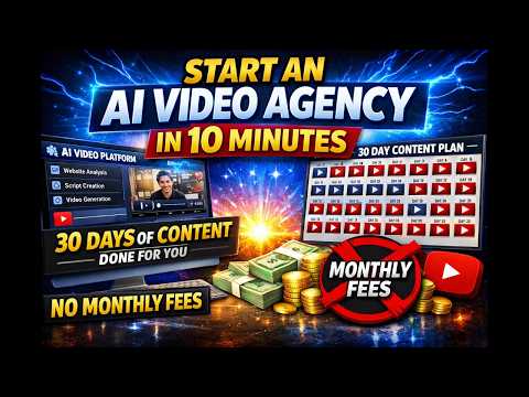Start Your AI Video Content Agency in Minutes (No Monthly Fees)